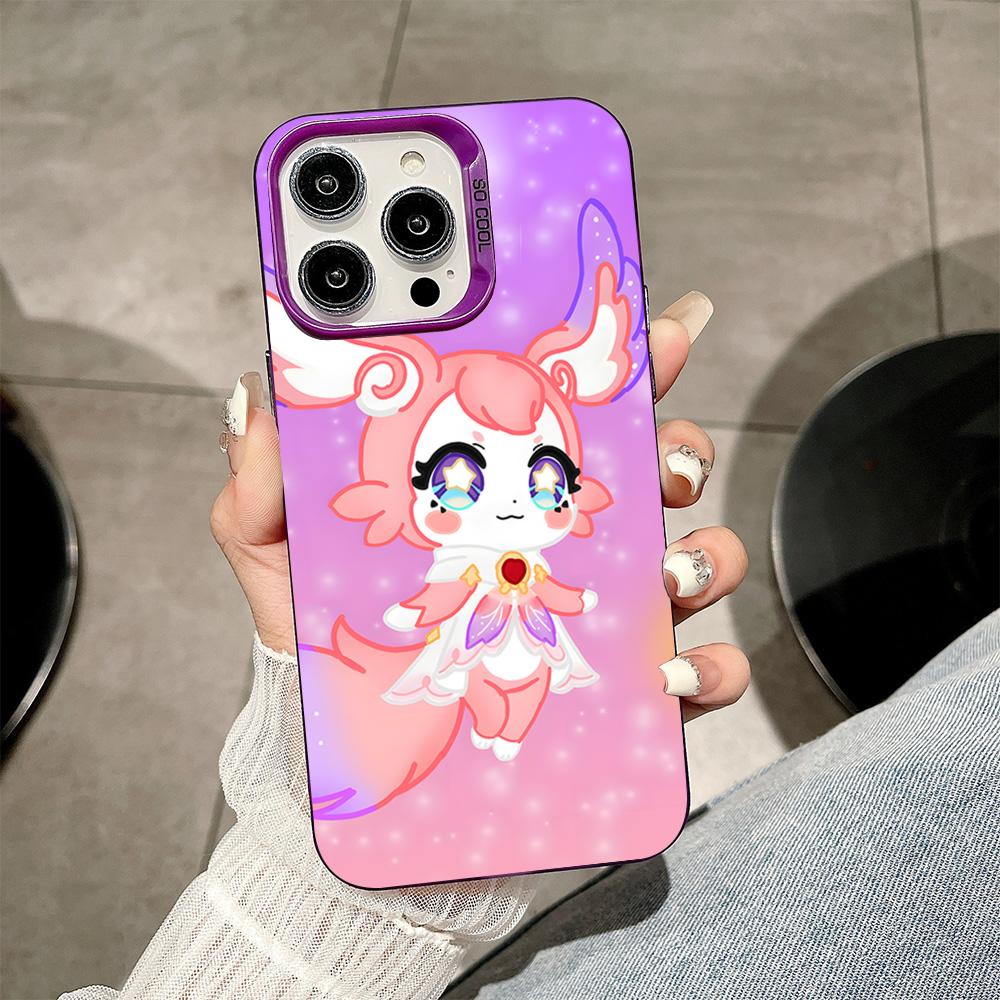 HSR Mem Purple Translucent Mobile Phone Case for iPhone 17 16 15 14 13 12 11 X XR XS Air Pro Max Plus Colorful Cover