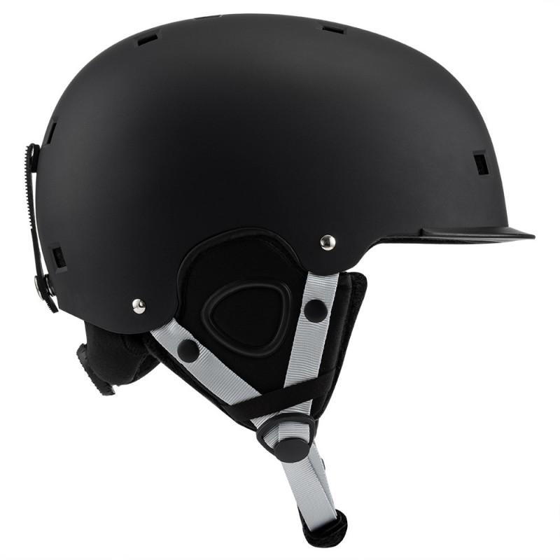 Winter Ski Helmet With Brim Snowboarding Skiing Adults Unisex EPS ABS Half Safety Gear