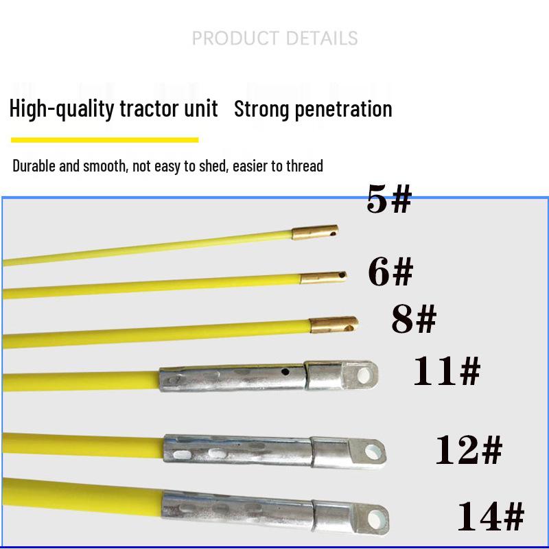 100m Fiberglass Wire Puller for Electrical, Fiber Optic, & Network Cables
