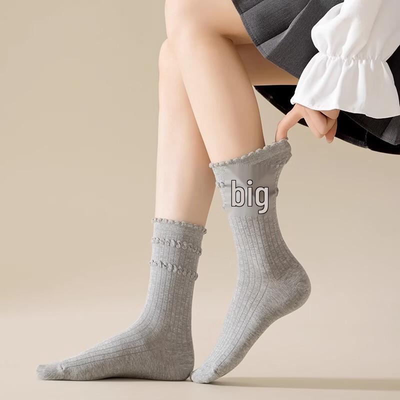 

Sweet Lolita Bow Mid-Calf Socks