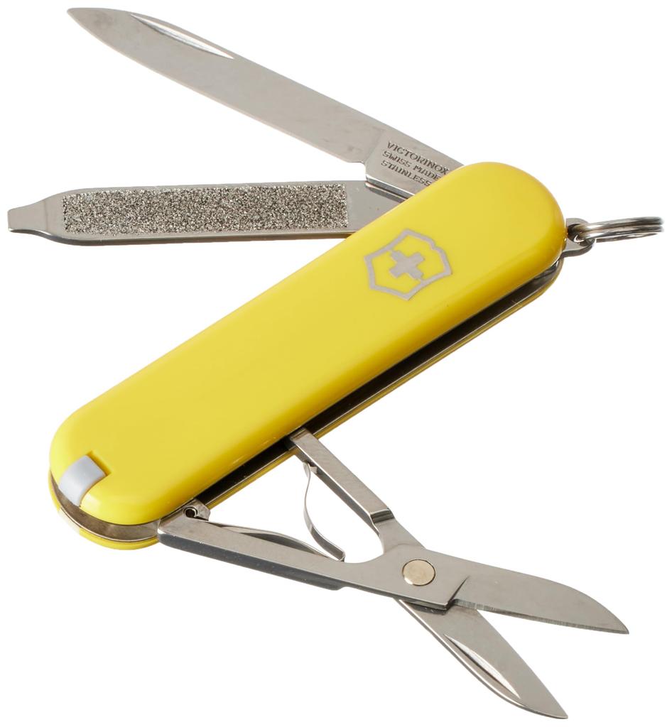 VICTORINOX Classic SD Sunny Side Outdoor Camping Outdoor Multi Tool Multi Tool Emergency Disaster Prevention Multi Convenient Compact DIY Scissors