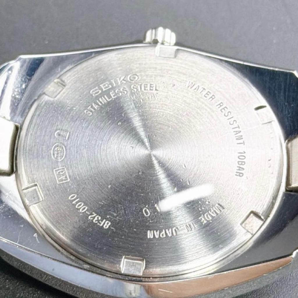 Вживаний [Рідкісний/Красивий предмет] Старий Seiko Вічний календар Чорний Кварцовий