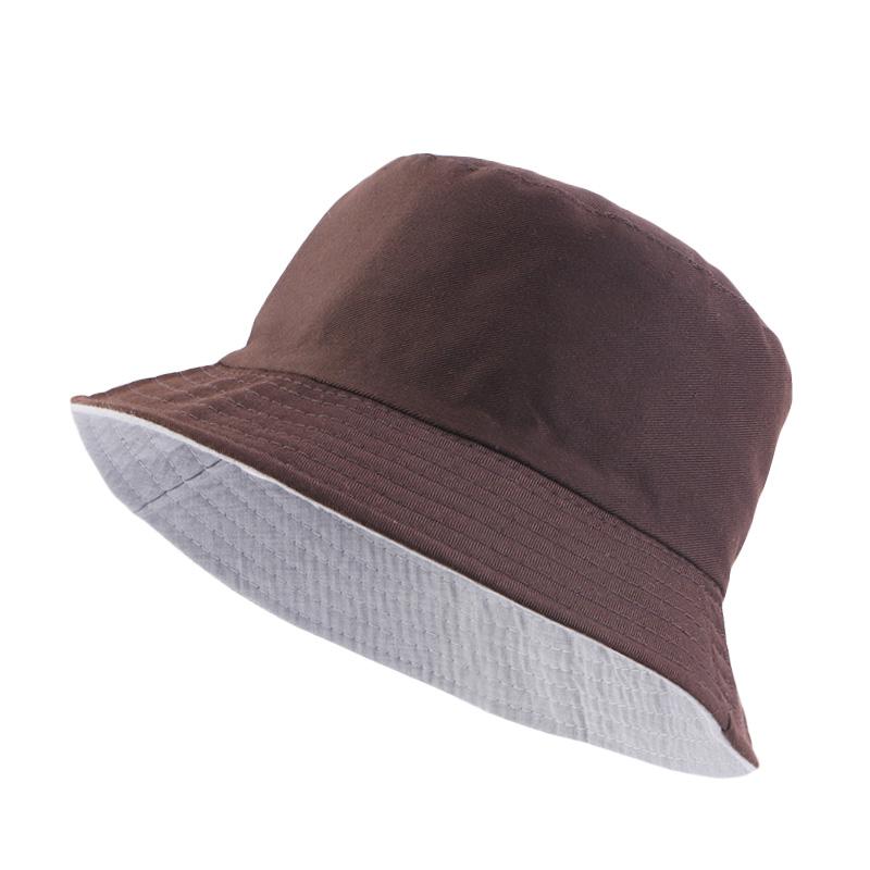 New Unisex Solid Foldable Bucket Hat Outdoor Sunscreen Hat  Panama Bob Hip Hop Caps Sunhat Outdoor Beach Fisherman Cap for Women