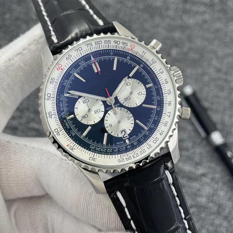 BNL Gear Letecké chronografy B01: Luxusní multifunkční pánské sportovní hodinky s quartzovým strojkem