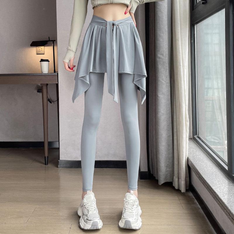 

Женский трехпредметный комплект для бега и йоги премиум-класса: Куртка, Юбка, Брюки M