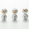 Christmas Snowman Wooden Beads Set DIY Xmas Tree Hanging Pendants Winter Santa Ornaments Creative Handmade Wood Loose Bead Decor