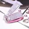 KAKTUS Diamond-Inlaid Mercedes Car Key Case for Women