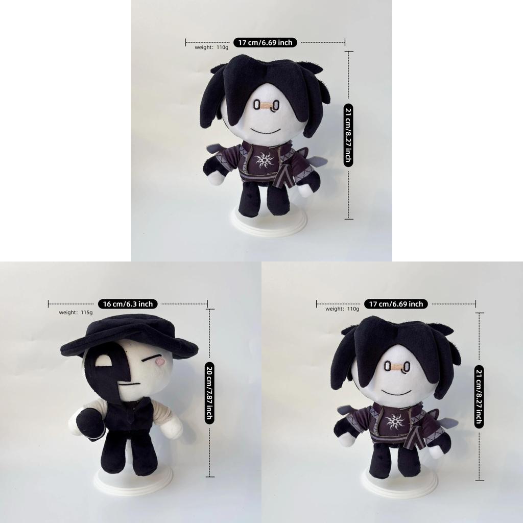 Forgetten Game Slasher Plush Toy With Soft Short Plush For Collectors And Fans
