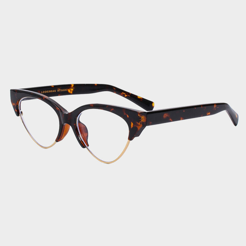 The Classic Z1017 C4 Havana Acetate Horn-Rimmed Glasses