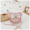 Children's Bag Girls Messenger Bag New Korean Version Mini Bow Shoulder Bag Infant Cartoon Change Accessories Bag