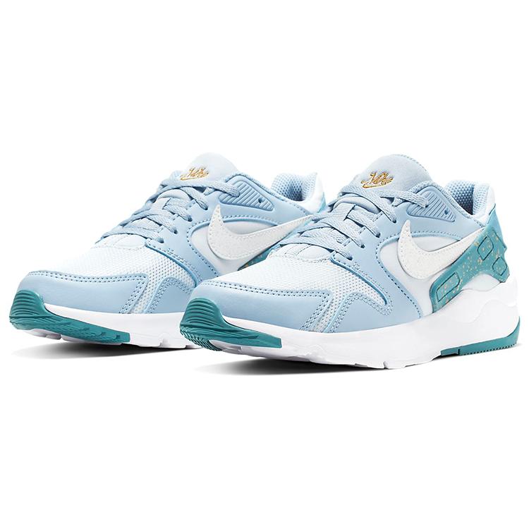 Nike LD Victory Slip Resistant Abrasion Resistant Low Top Kids' Running Shoes Blue/White Teenagers CQ0231-400