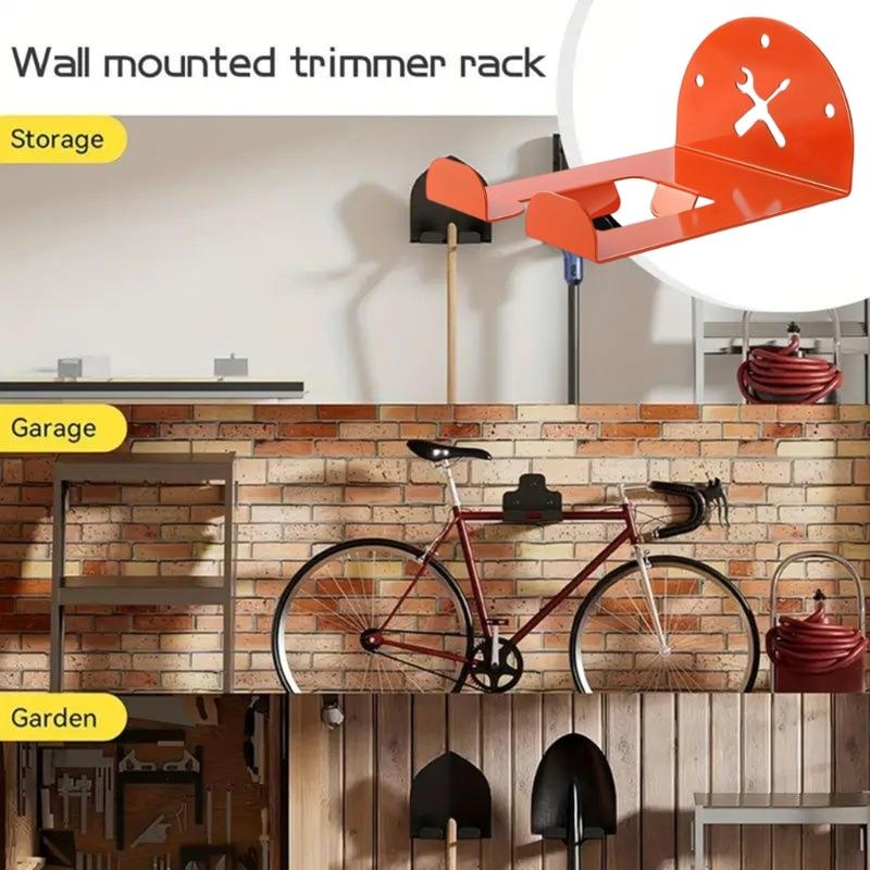 Space Saving Garden Organizers Garage Wall Mounted Tool Hanger Organizes Trimmers Mowers Blowers and Garden Equipment