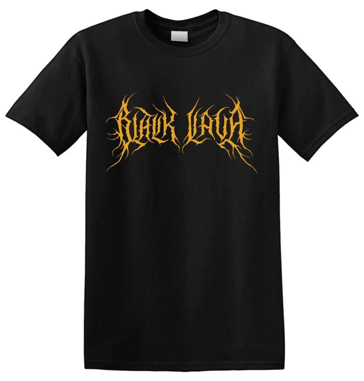 BLACK LAVA -  Orange Logo  T-Shirt M
