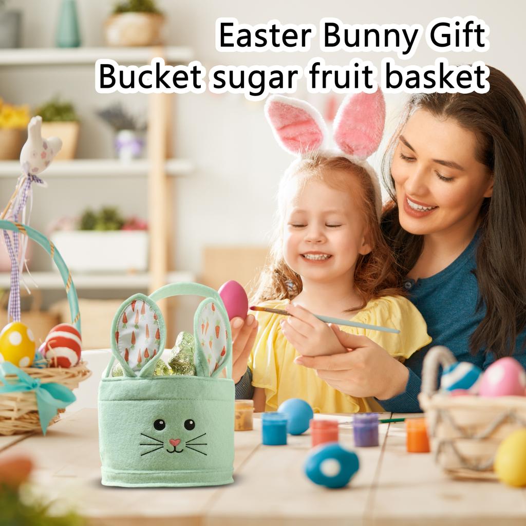 Easter Gift Basket Candy Box: This Easter Gift Basket, Which Combines Functionality With Decoration, Also Features An Candy Box.
