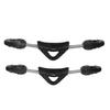 2PCS Diving Spring Fin Strap Stainless Steel Diving Fin Heel Strap with Quick Release Buckles for   Diving