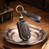 Car Key Cover Is Suitable for Honda Key Cover, Folding Key Special Car Key Protection Leather Case, Purely Manual