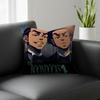 Cartoon The Boondocks Cushion Cover Natural Linen Pillowcase Set AllinOne Decor for Sofa Bedroom  Chair