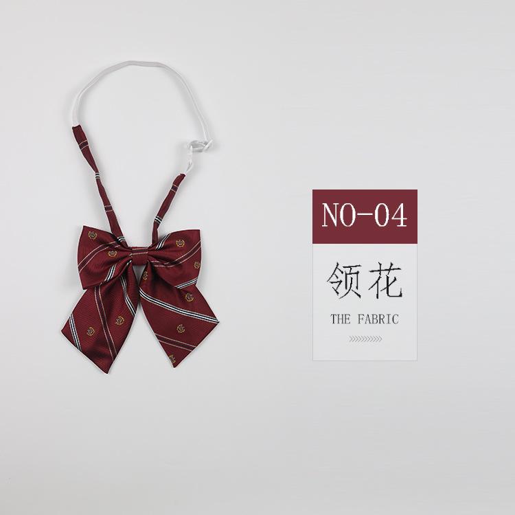 Uniform Tie Male And Female Couples Free Of Japanese College Style Student Bow Bow
