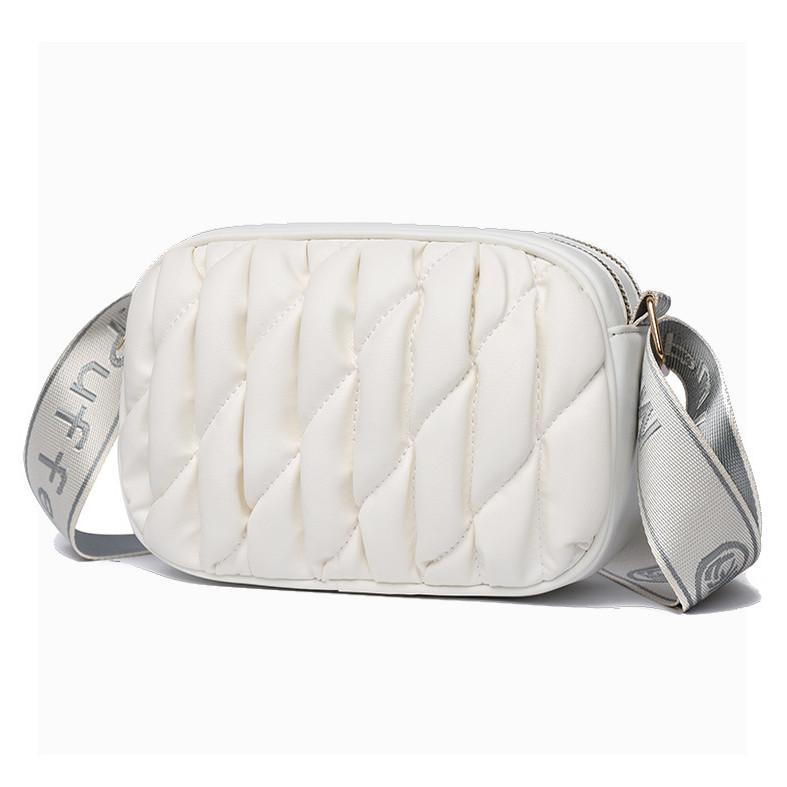 Ielgy Pleated Cloud Bag All-Match Underarm Female Bag One-Shoulder Messenger Small Square