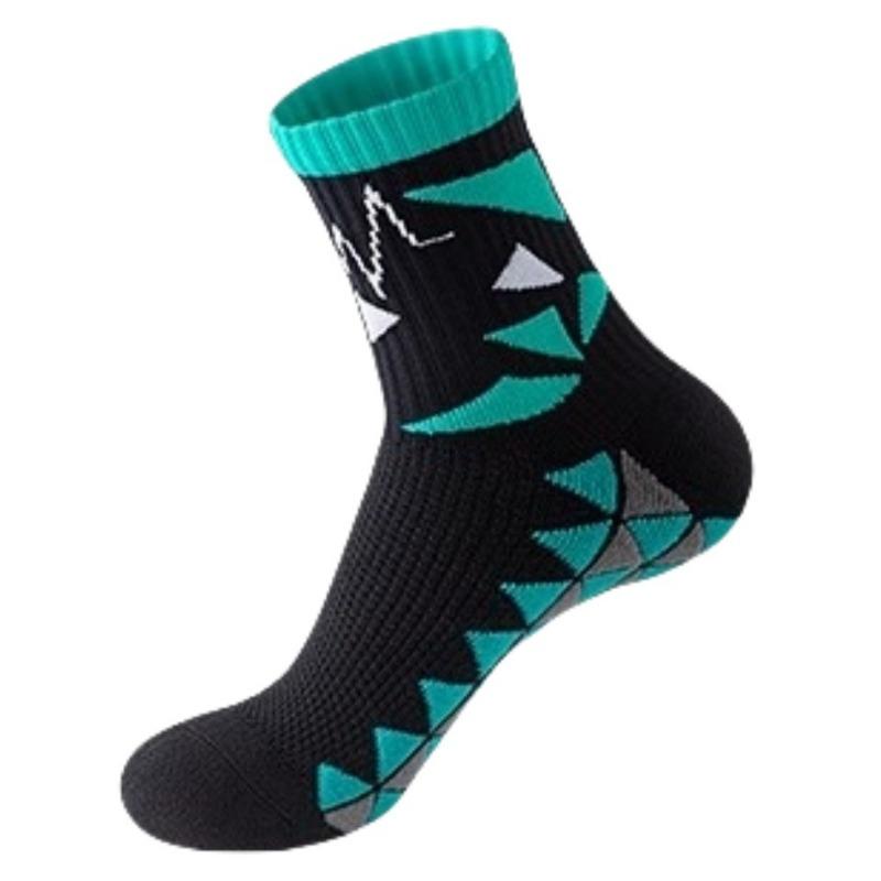 Marathon Running Socks for Men, Long Tubes, Summer Anti-odor Men's Sports Towels, Basketball Socks, Badminton Socks