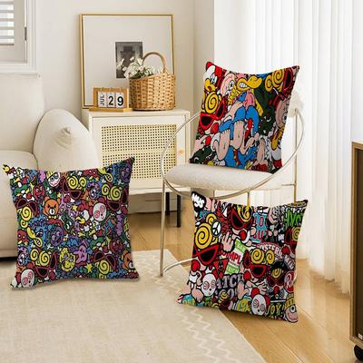 Japan Fashion H-Hysteric M-Mini Cushion Cover Decorative Pillow Sofa Home Decor Case Pillow Cases