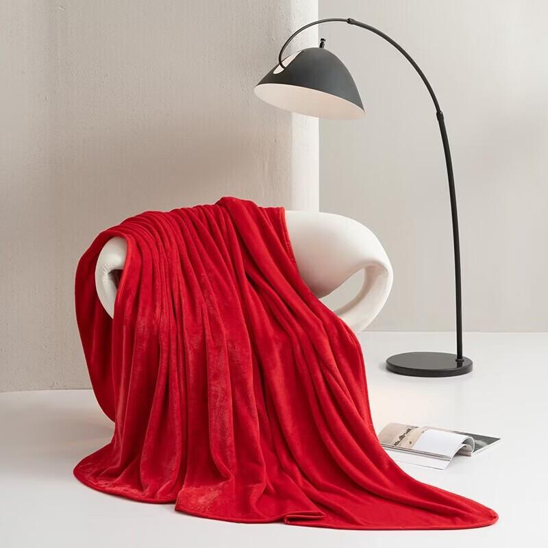Mercury Home Manxi Hongfu Flannel Blanket