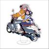 16CM Anime Cyberpunk Cosplay Acryl-Ständer Ornamente David Martinez Rebecca Figur Ständer Halloween Geschenke