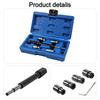 For Diesel Injector Maintenance Carbon Cleaning Tool 5PCS Cutter Kit As Picture Hex Key Included For Diesel Engines