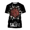Horror Movie Saw X T-shirt 3D Printed Man Women Fashion Oversized Short Sleeve T Shirts  Men Tops Unisex clothing