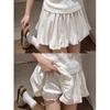 2026 Summer Women Mid-rise Lantern Skirt Shorts Sweet Puffy Design Casual Bottoms 3 Colors XS‑4XL For Students Plus Size