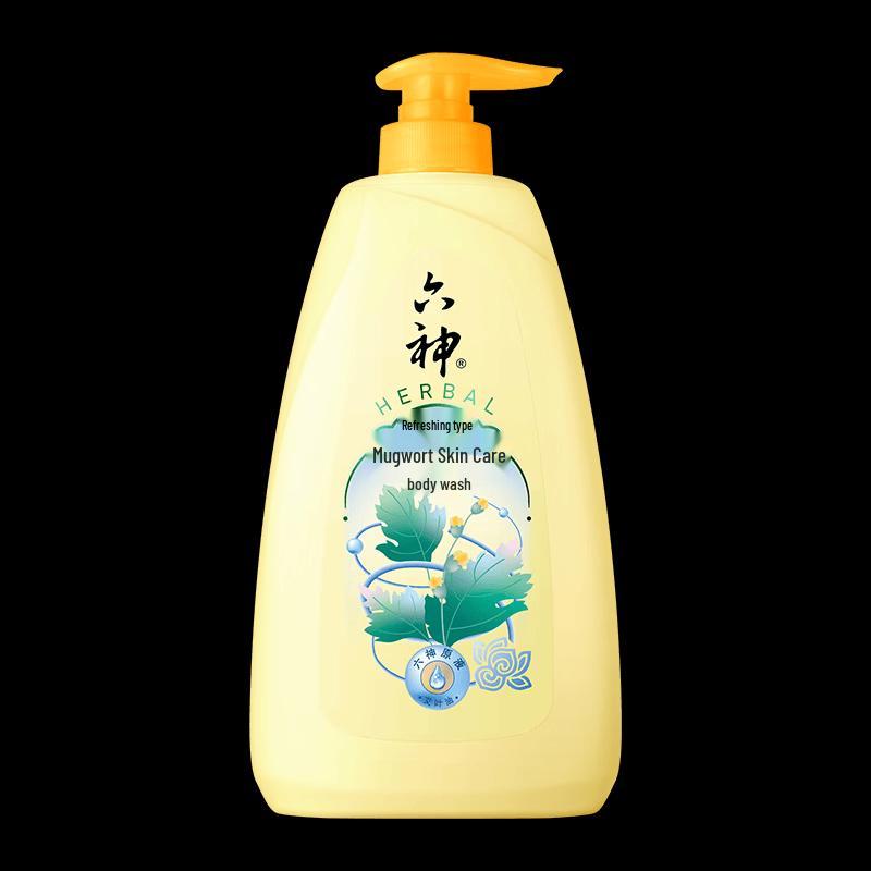 Liushen Mugwort Essential Oil Cooling Shower Lotion