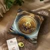 Crypto Currency Bitcoin Btc Pillow Case Living Room Home Sofa Office Shop Cover Printing Comfort Decoration Nordic Simplicity