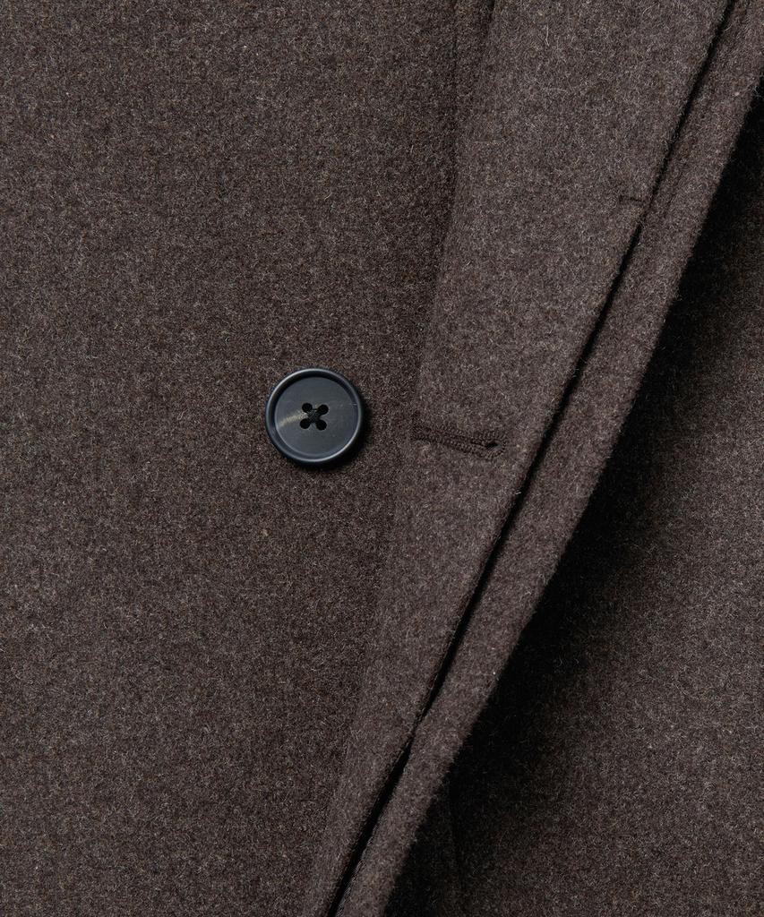 Musinsa Standard Daily Balmacaan Coat [Heather Brown]