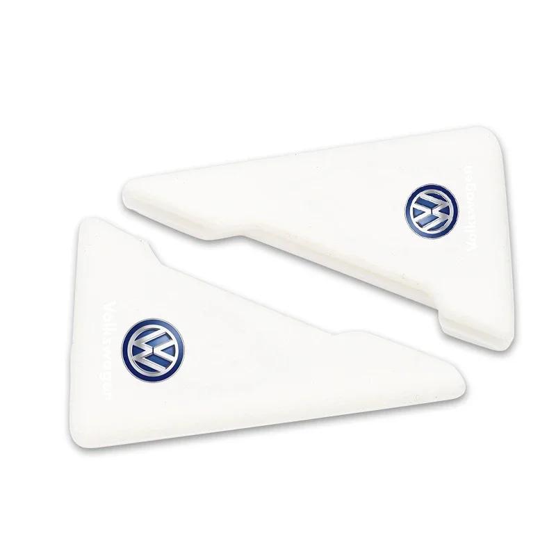 

For Volkswagen 2pcs Car Door Corner Protection Decals Stickers Car Styling For Volkswagen VW GTI Golf 4 5 6 Passat B6 Jetta Tour