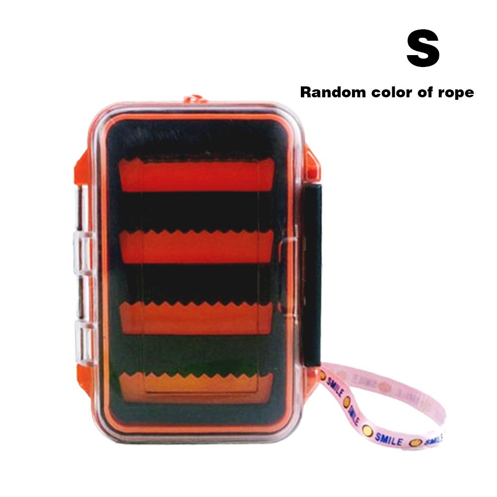 Sided Fishing Tackle Fly Box Fishing Accessories Tool Storage Box Double Layer Carp For Fishing Goods Hooks Lure Boxes