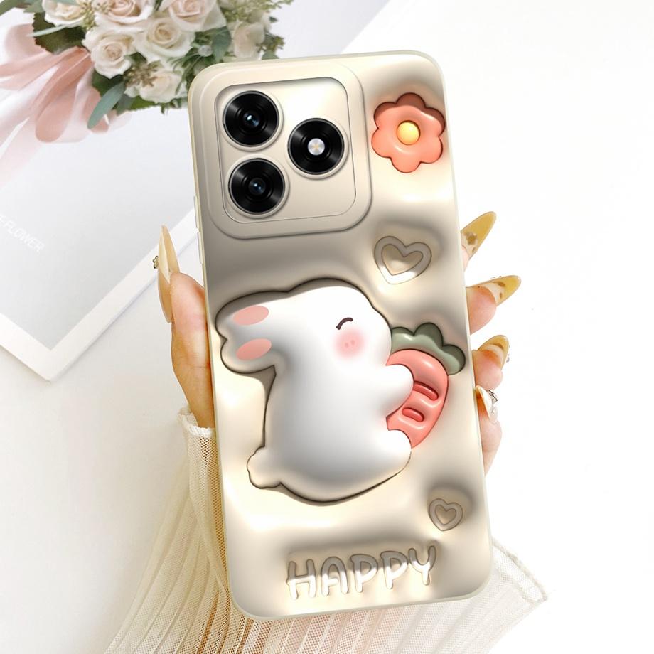 Phone Case For Honor X5C Plus 2025 New Fashion Black Cat Cartoon Dragon Animals Pattern Bumper Honor X5C Soft Liquid Silicone
