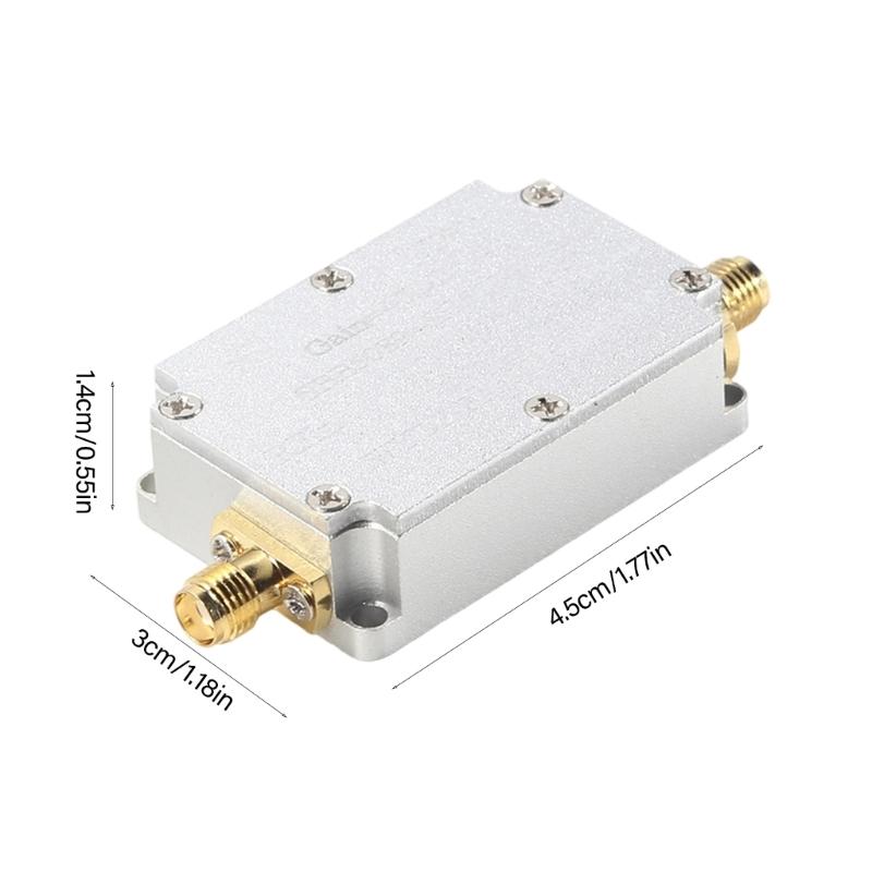High Flatness Amplifier 5.8GHz 2W 33dBm Signal Drive Receiver Low Noise Amplifier for Radio Accessories