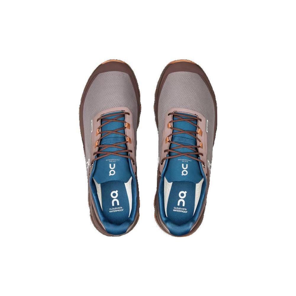 On Running Cloudvista Impermeabile Zinco Uva Scarpe da Ginnastica da Uomo 74.98058