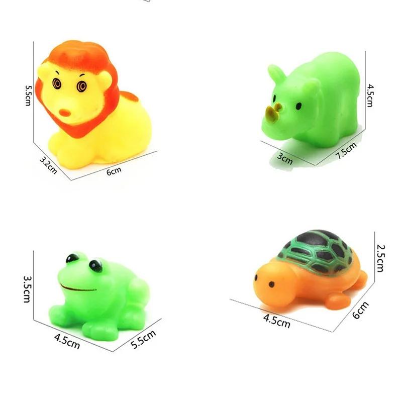 1 Pc  Play Water Puppy Dog Cat Bath Pool Tub Animals Sounding Toys Color Random