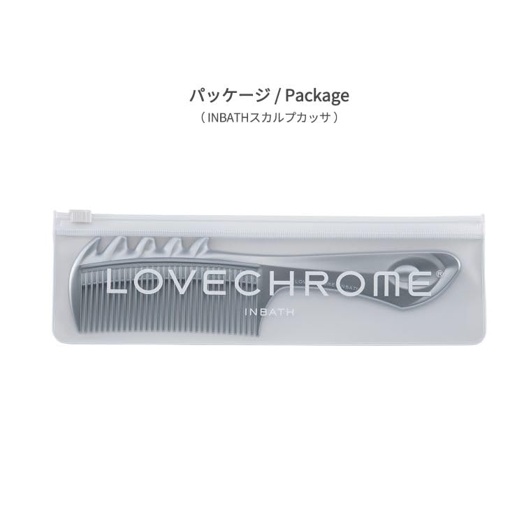 LOVECHROME IN BATH Gentle On Wet A Hair Comb for Silky (R) SCALP-GUASHA - Hair. Smooth, Hair. [Official Shop]