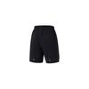 Li Ning Chinese Cultuur Serie Briefpatroon Bedrukte Casual Sportshorts Heren Shorts Zwart AKST257-1