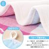 Set mit 7 Mullwindeln Baby Babygesicht Wendbar Hand Neugeborenes Babyparty Geschenk Taschentücher, Handtücher, Lätzchen, Kinderhandtücher, Handtücher, 100% Baumwolle, Sechslagig