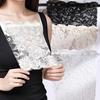 1/3x Insertie Sutien Fals din Dantelă pentru Femei, Panou Modestie Suprapus, Tub Protecție Piept Înfășurat