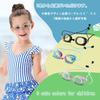 JINSCOOP Swimming Prescription Lenses for Kids and UV Antibacterial Case Unisex Goggles, Adults, Myopia-Friendly, Anti-Fog, Protection, Cushion,