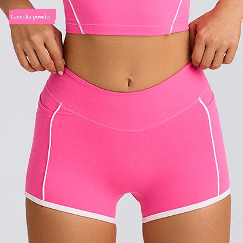 Botee Same Style Sports Underwear Vest Shorts Spaghetti Strap Bra Beauty Back Pilates Fitness Running Yoga Suit