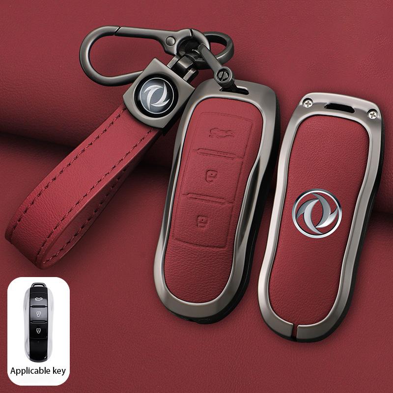 Zinc Alloy Car Key Case for Dongfeng Fengguang DFSK Glory 580 Fengon Ix5 Ix7 Seres 3 Sf5 Remote Cover Shell Keychain Holder Fob