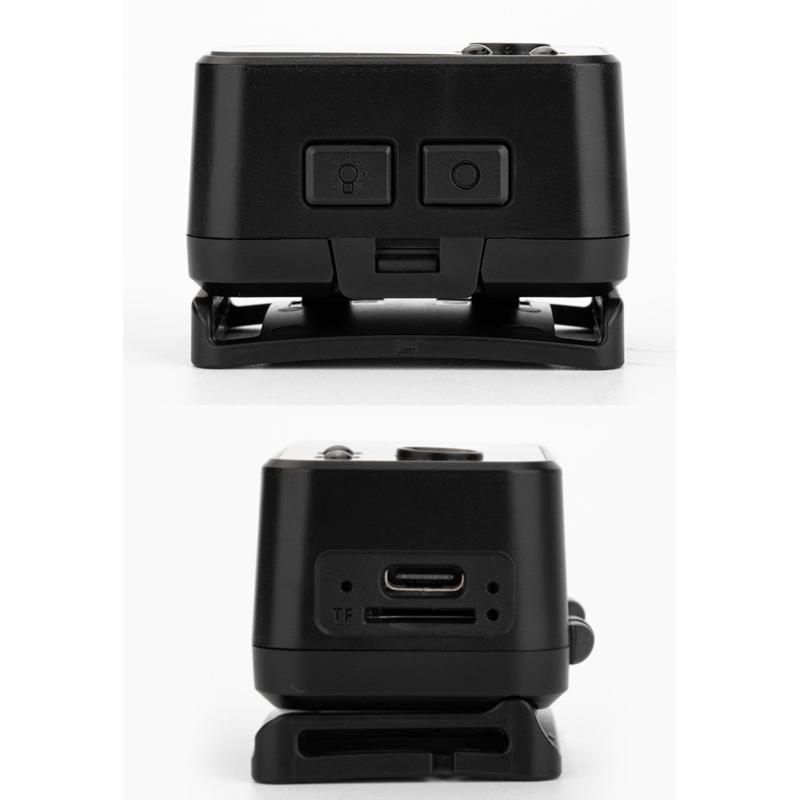 1080P Tragbare Stirnlampe Kamera mit 2MP Objektiv Lange Akkulaufzeit Outdoor Action Camcorder für Outdoor Nachtexploration