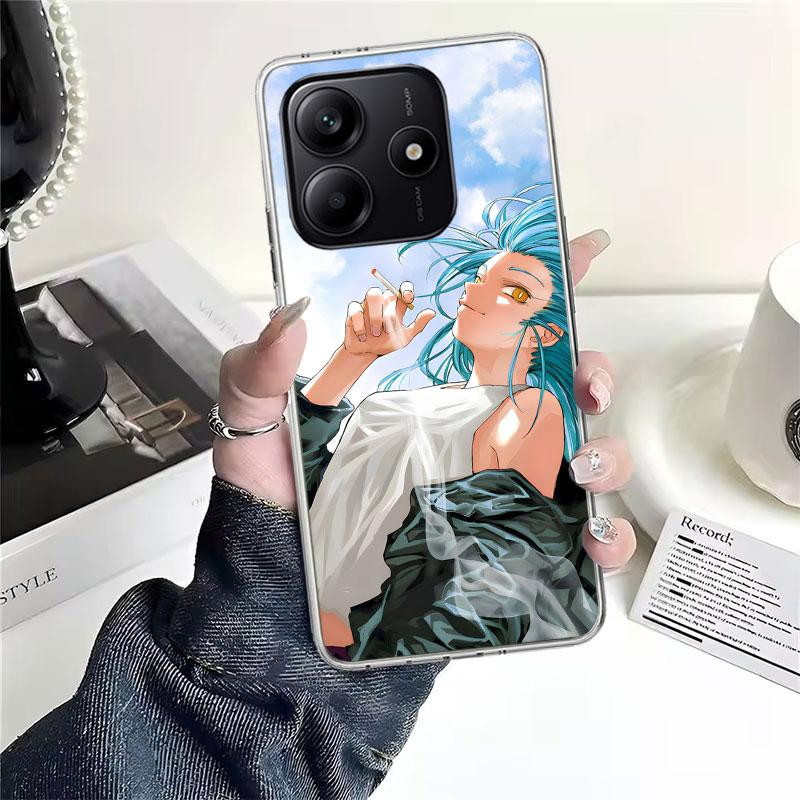 S-Sakamoto Days Soft Phone Case For Xiaomi Redmi Note 15 14 14S 13 12 Pro Plus 12S 11 11S 11E 10 10S 11T 5G Fundas Coque Redmi N