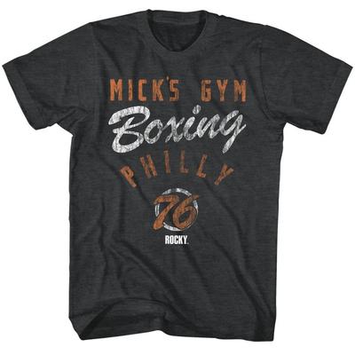 Rocky - Más Gimnasio - Manga Corta - Jaspeado - Adulto - Camiseta Camiseta Unisex
