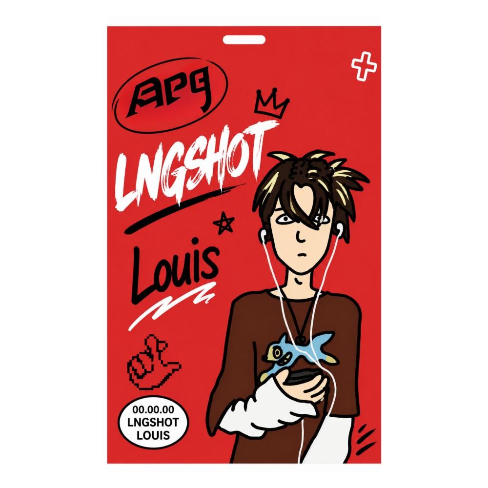 LNGSHOT × ApopGong Exklusiver Gepäckanhänger